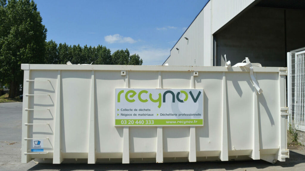 Bannière d’un site de tri Recynov